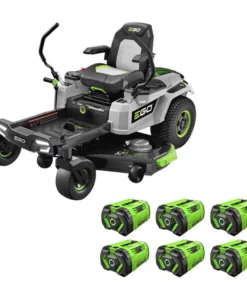 EGO Power+ Z6 ZT5207L 52 in. 56 V Battery Zero Turn Ridings Mower Kits (Battery & Charger) W/ SIX 12.0 AH BATTERIES - Image 5