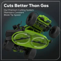 Greenworks 60V 42″ Cordless Battery CrossoverT Riding Lawn Mowers - Image 5