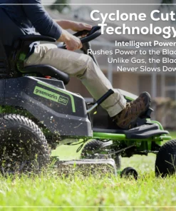 Greenworks 60V 42″ Cordless Battery CrossoverT Riding Lawn Mowers - Image 4