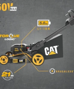 Alternative view of Cat 60V 21In Brushless Lawn Mower Kits
