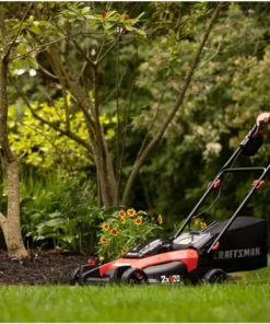Alternative view of CRAFTSMAN V20 Lawn Mower, Push Mowers