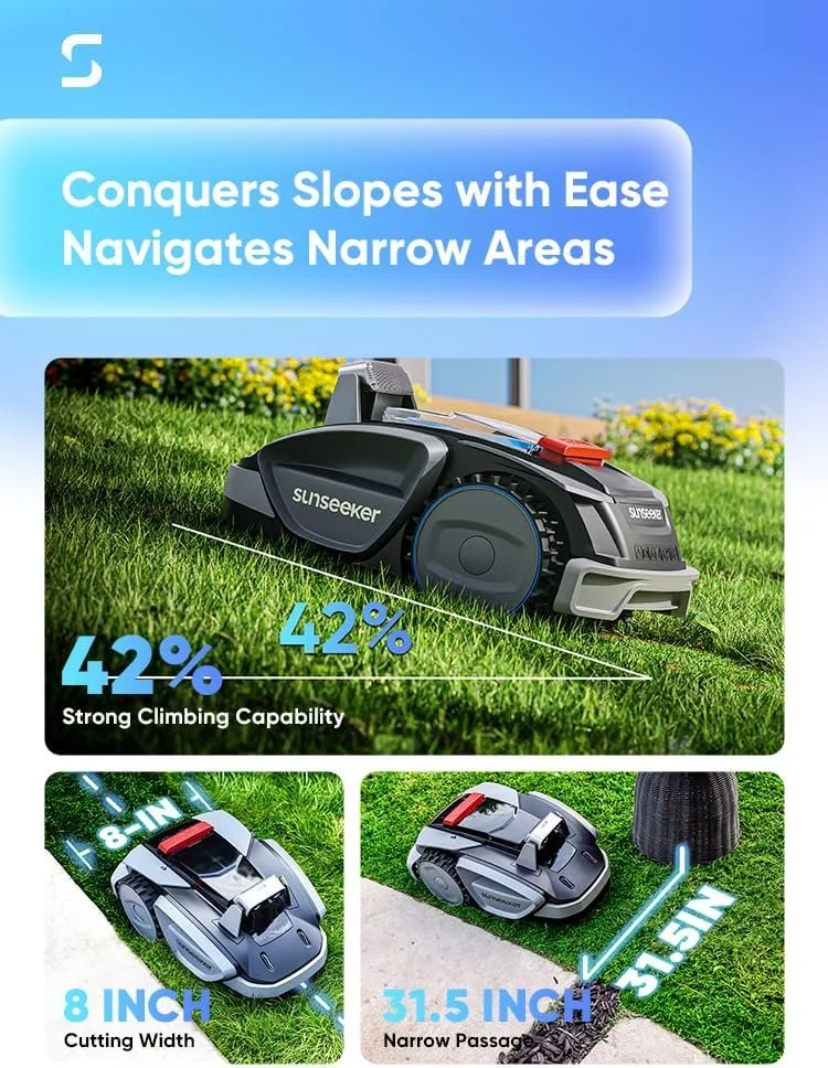 Sunseeker V3 Quiet Lawn Mowers - Image 2