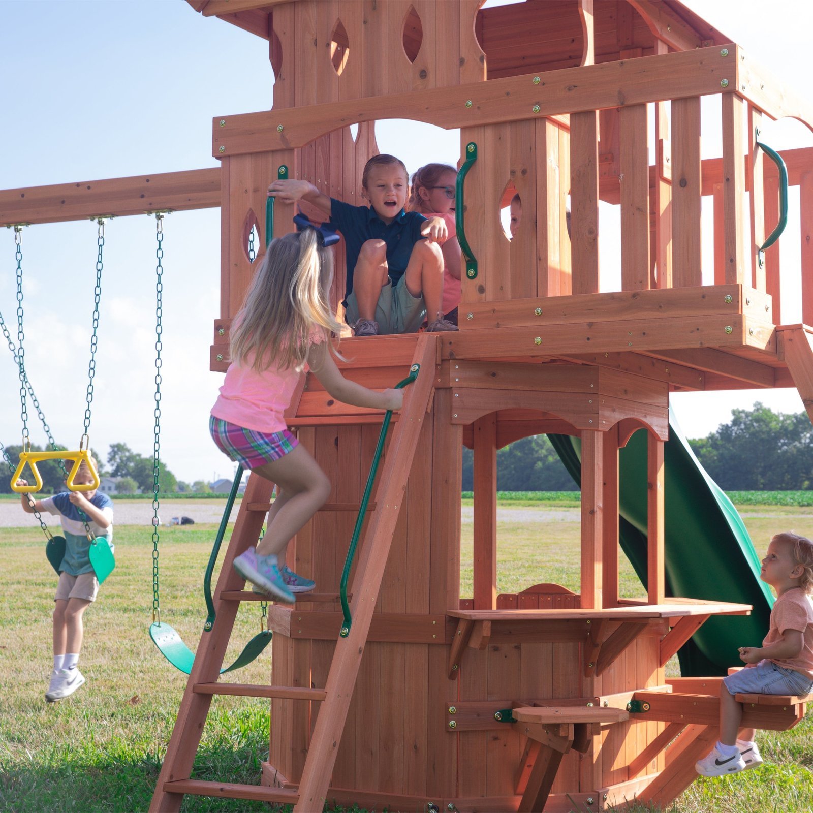 Woodland Swing Set - Image 23
