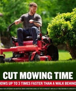 CRAFTSMAN Z3200 | 42in 547cc Gas Zero-Turn Riding Lawn Mower | Dual Hydrostatic Transmissions - Image 4