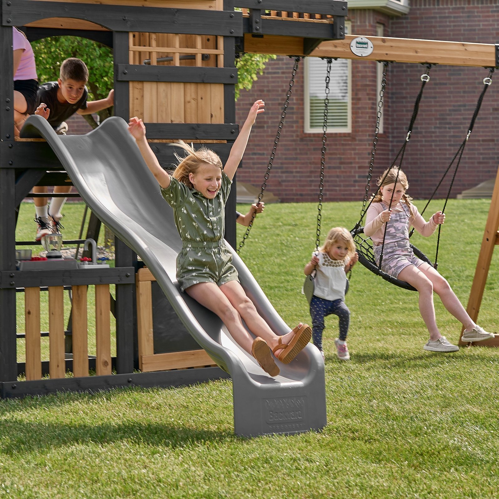 Rosewood Falls Swing Set - Image 7