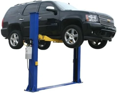 ATLAS Automotive Equipment 9KBPX 2-Post Lift/Hoist, Baseplate Style, 9’6″ Minimum Ceiling Height, 9,000lb Capacity, Symmetric Arms, Dual Hydraulic Chain Drives Cylinders, for Low Ceiling Home Use - Image 4
