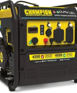 Champion 4250-Watt Dual Fuel RV Ready Open Frames Inverter Generators