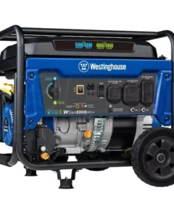 Westinghouse WGen5300DFcv – 5300 Watt Dual-Fuels Portable Generators w/ RV Outlet & CO Sensor (49-State)