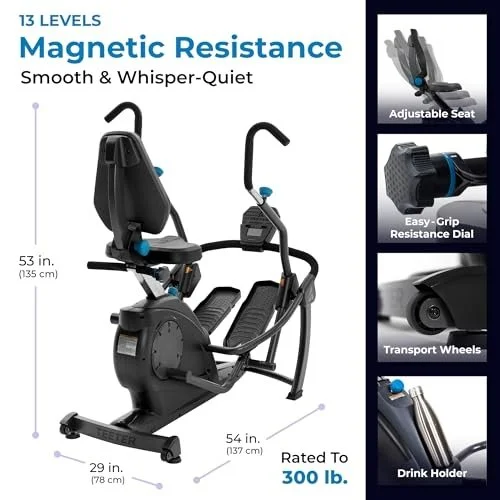 Teeter Freestep Recumbent Cross Trainer and Ellipticals. - Image 2