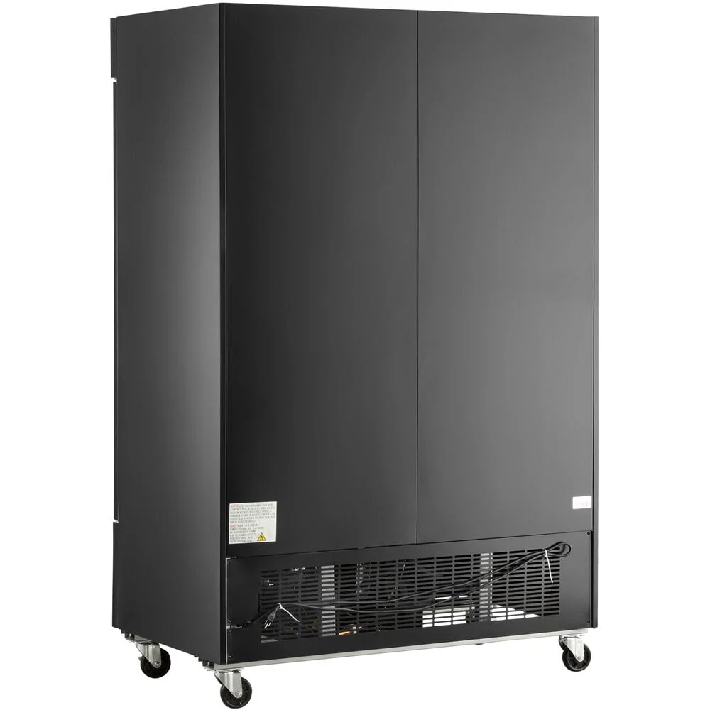 Avantco GDC-49-HC 53-Inch Black Commercial Glass Door Merchandiser Refrigerator - Image 3
