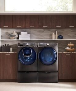 Samsung 4.5 Cu. Ft. AddWash™ Front Load Washer — Black Stainless Steel | WF45K6500AV - Image 5