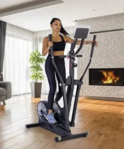Alternative view of Keiser M5i Strider Elliptical Machines.