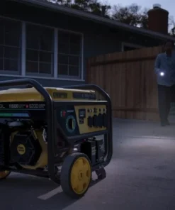 Alternative view of Champion 11,500/9,200-Watt Tri-Fuel Home Backup Portable Generators.