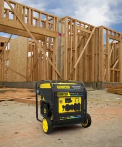Alternative view of Champion 201176 9000W Tri-Fuel Open Frame Inverter Generators.