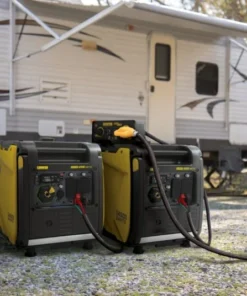 Alternative view of Champion 4500-Watt Portable Inverter Generators.