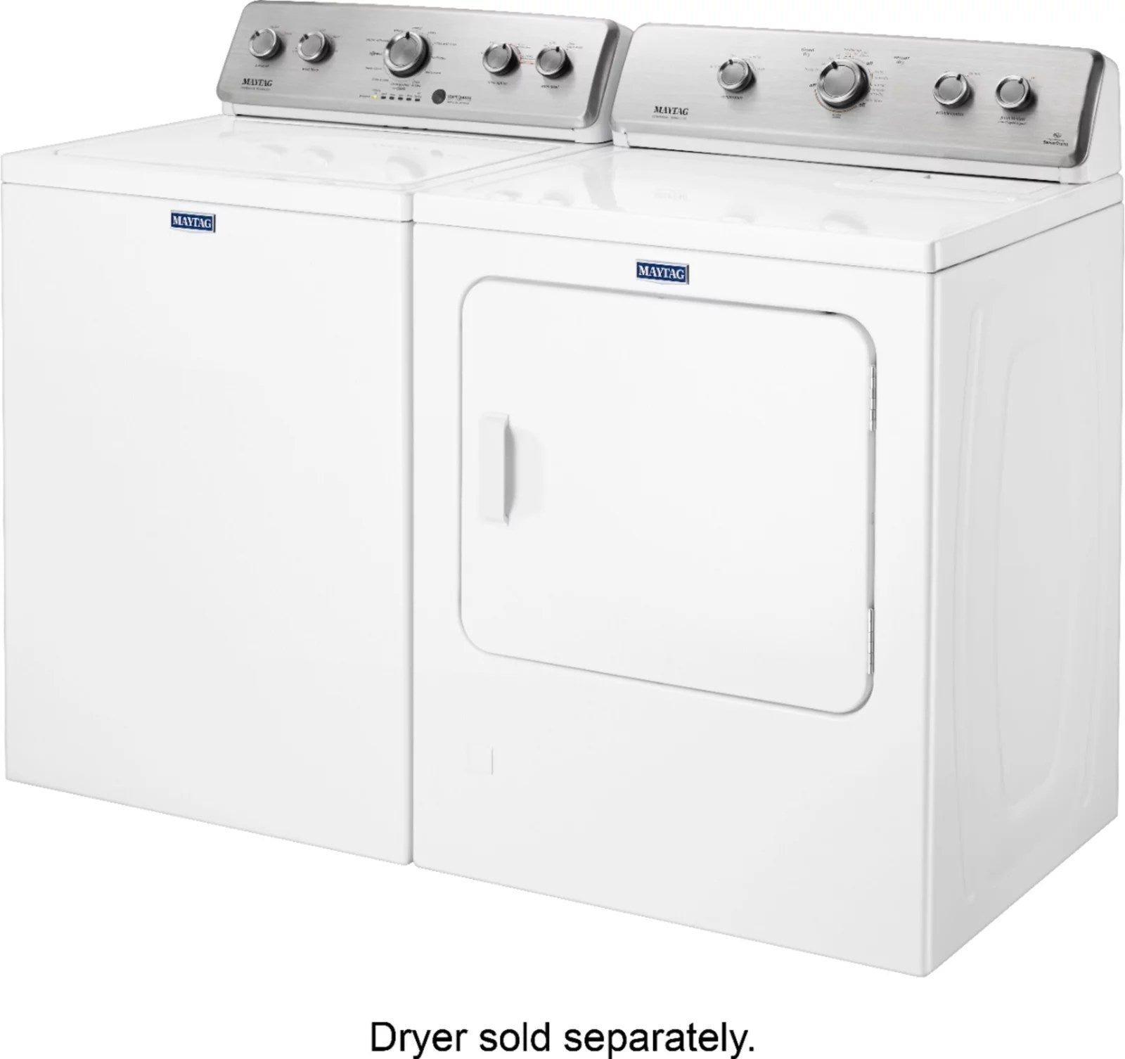 Maytag® 3.8 Cu. Ft. High-Efficiency Top Load Washer with PowerWash® Agitator — White - Image 8