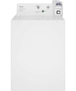 Whirlpool 3.3 Cu. Ft. Commercial High-Efficiency Top Load Washer with Deep-Water Wash System & Coin Slide – White | CAE2745FQ