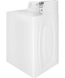 Alternative view of Whirlpool 3.3 Cu. Ft. Commercial High-Efficiency Top Load Washer with Deep-Water Wash System & Coin Slide – White | CAE2745FQ