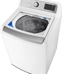 LG 5.5 Cu. Ft. Smart Wi-Fi Top Load Washer with TurboWash3D™ – White | WT7800CW - Image 3