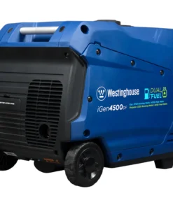 Alternative view of Westinghouse iGen4500DF 3700W Dual Fuel Portable Inverter Generators.