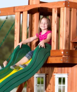 Alternative view of Backyard Discovery Tanglewood Cedar Wood Swing Set