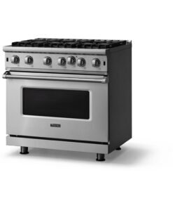 Viking 5 Series 36" Freestanding Gas Range — VGIC53626BSS