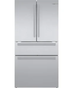 Bosch 36-Inch 20.5 Cu. Ft. Counter-Depth Full-Size Refrigerator with EasyClean – Stainless Steel
