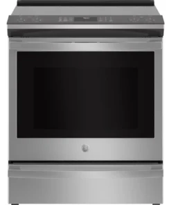 GE Profile™ 30-Inch 5.3 Cu. Ft. Slide-In Induction Range with True European Convection & Wi-Fi