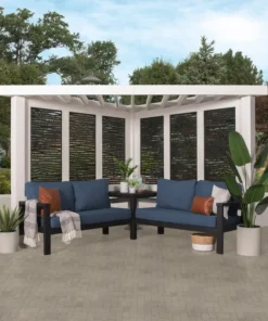 Backyard Discovery Ridgedale Modern Steels Cabana Pergola
